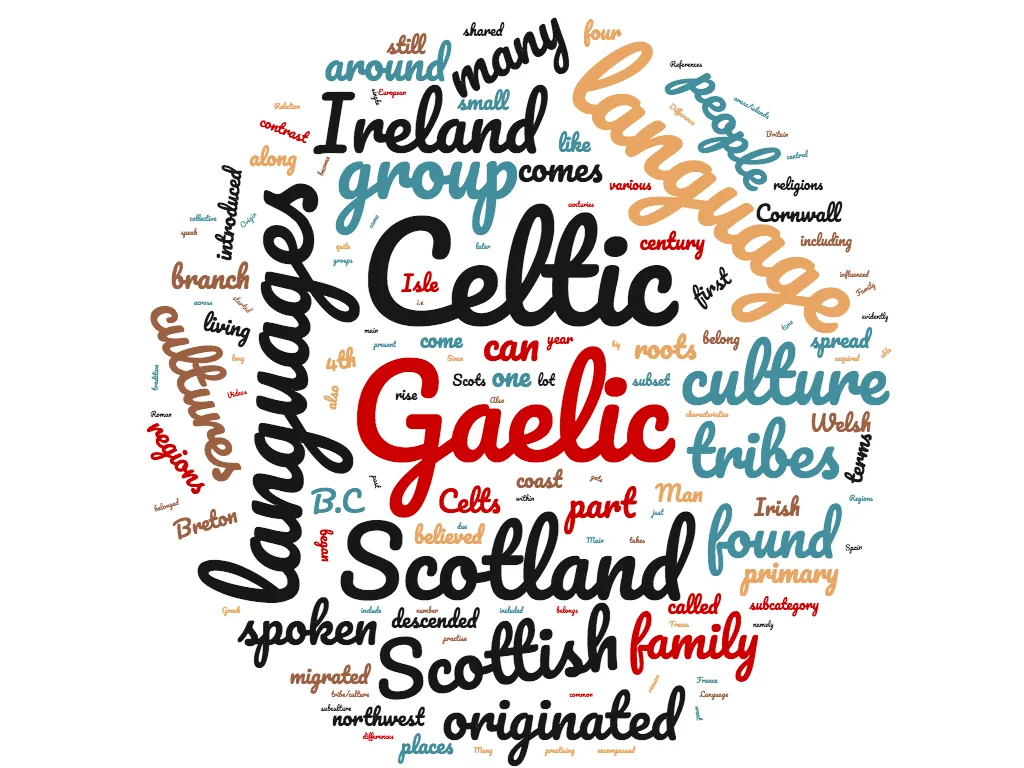 Diferencia entre gaélico y celta