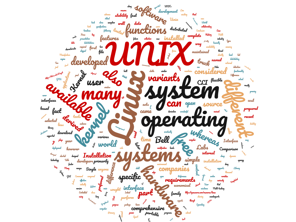 Diferencia entre UNIX y