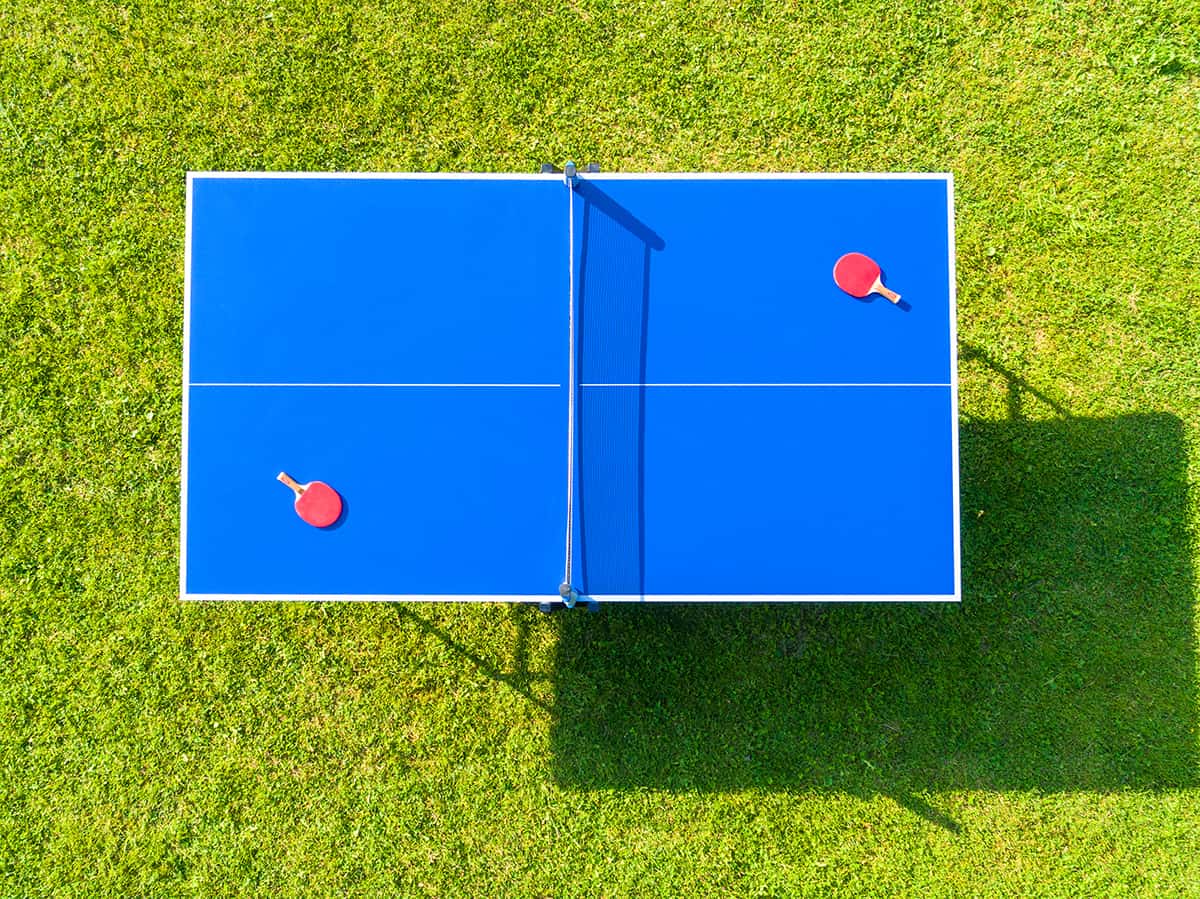 2 mesas de ping pong