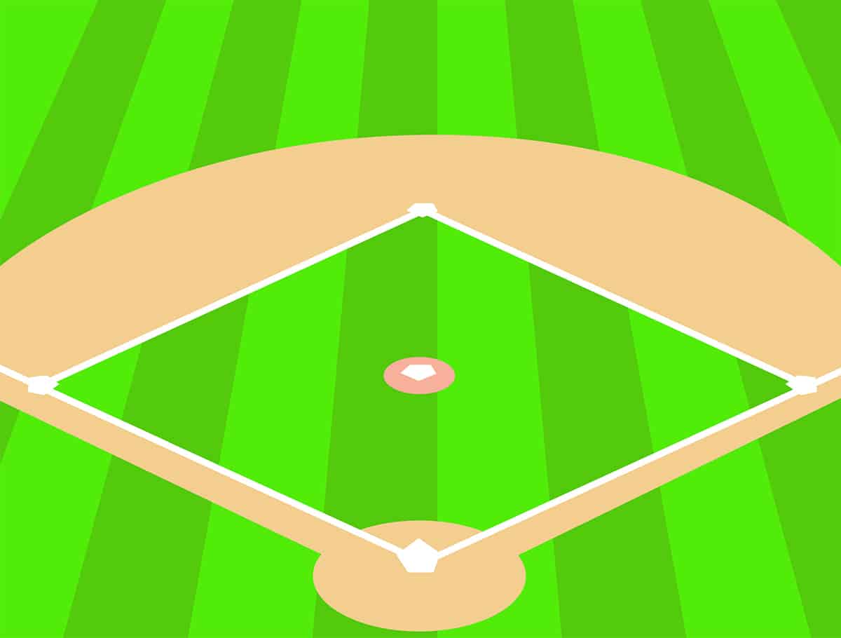 Distancia entre placas de béisbol