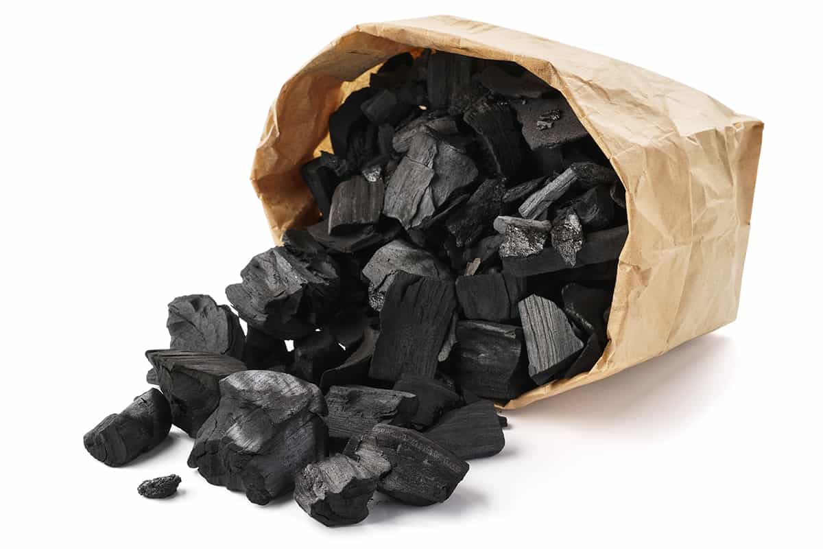 3 bolsas de carbón de 15 libras
