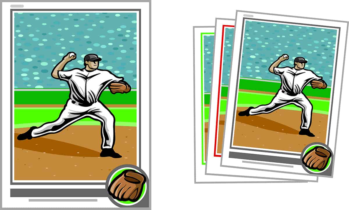 ¿Qué tarjetas de béisbol valen más?
